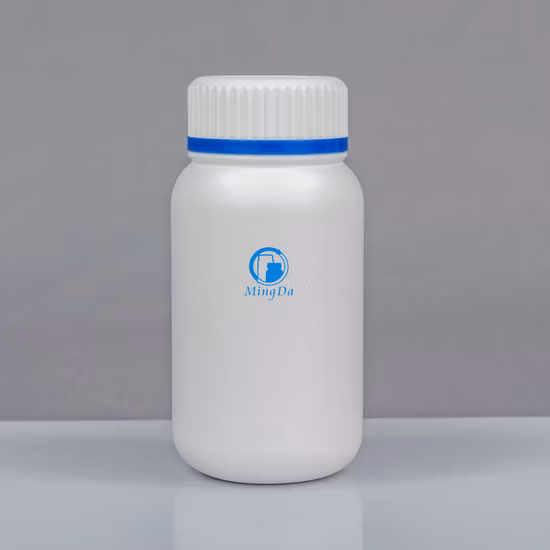 38mm Neck Finish Food Grade High Density Round Plastic Bottle with Matte Skin