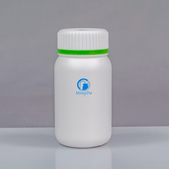 38mm Neck Finish Food Grade High Density Round Plastic Bottle with Matte Skin