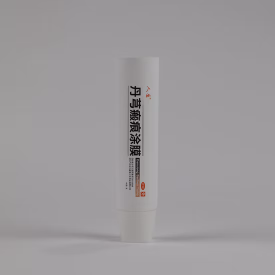 Cosmetici per imballaggio in tubi di plastica rotondi Prodotti per la cura della pelle da 100 ml Detergente per crema per le mani